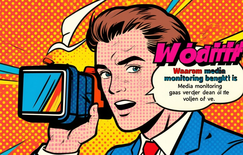 Visuele weergave van Beste media monitoring tools voor professionals in Nederland