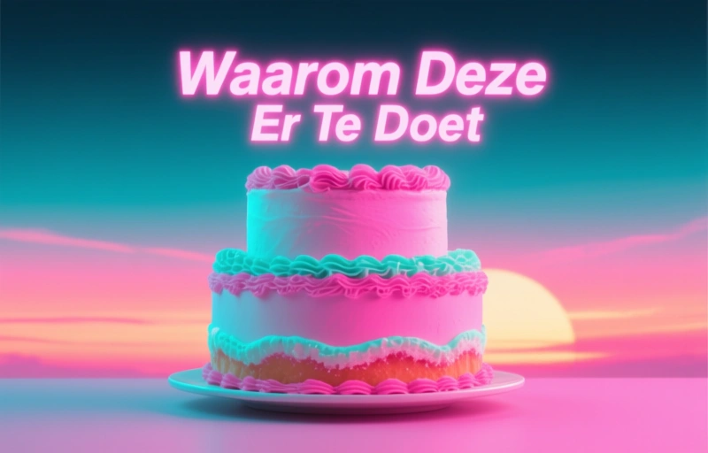 Visuele weergave van Spaanse Bar Cake