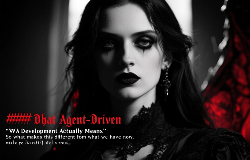 Visual representation of Agent-Driven Development