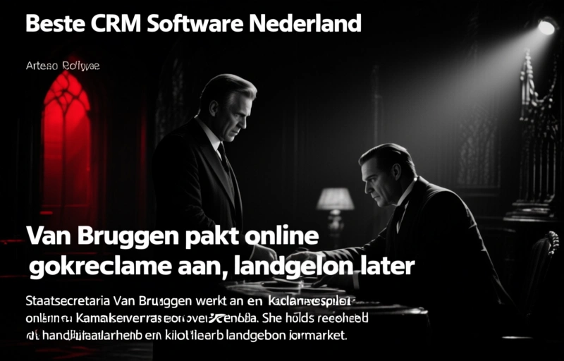 Van Bruggen pakt online gokreclame aan, landgebonden later