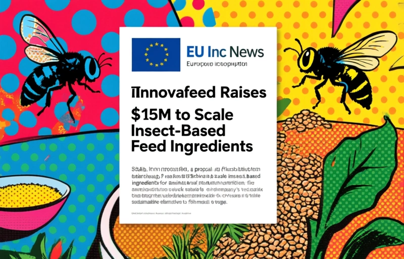 Innovafeed Raises $55M to Scale Insect-Based Feed Ingredients