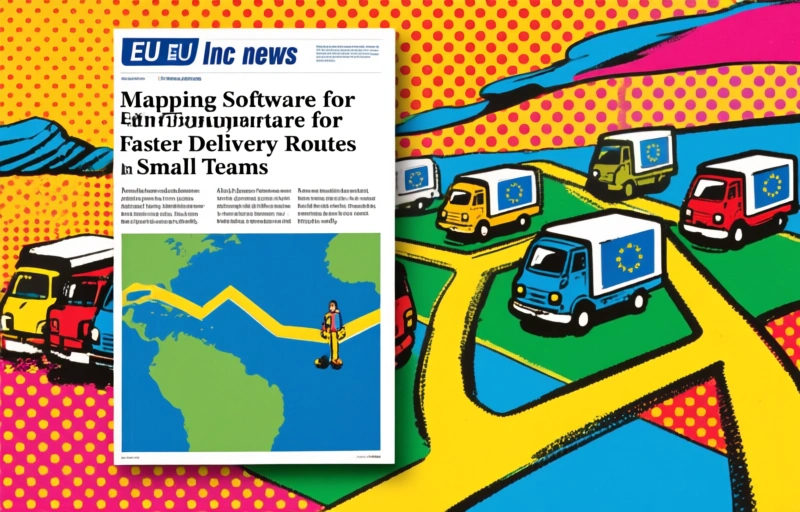 Mapping Software for Faster Delivery Routes in Small Teams
