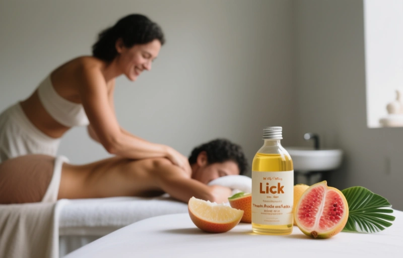 Neue Massageöle von Lick Goods: Tropische Früchte und Sahne