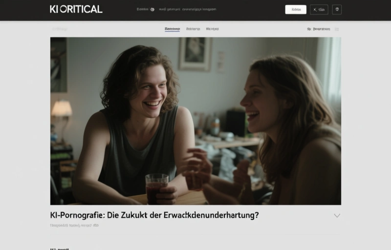 KI-Pornografie: Die Zukunft der Erwachsenenunterhaltung?