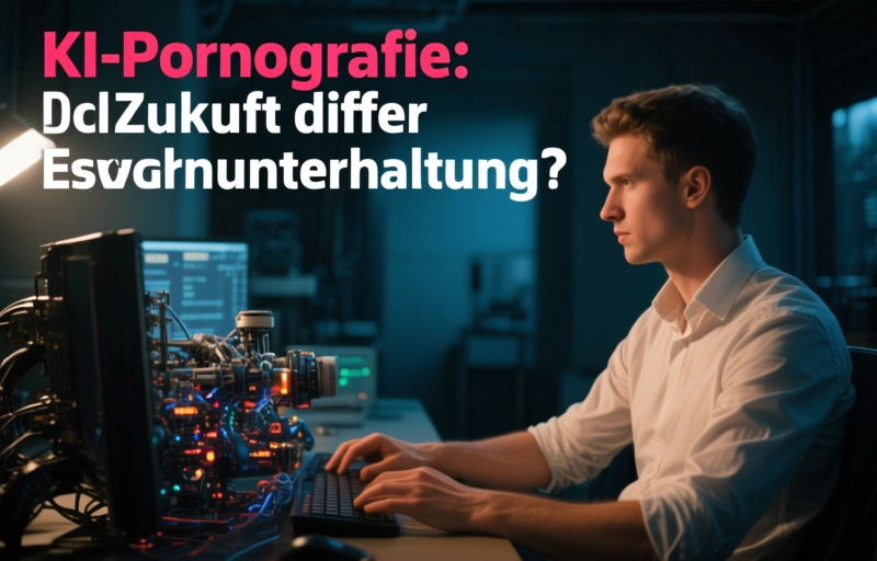 Visuelle Darstellung von KI-Pornografie