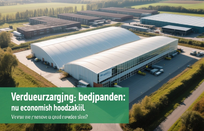 Visuele weergave van Verduurzaming bedrijfspanden