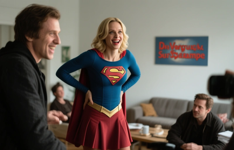 Concoxxxion präsentiert 'Die Verführung der Super-Schlampe' – eine Supergirl-Parodie