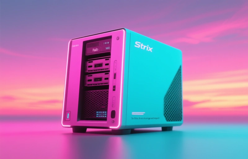 Visual representation of Minisforum Unveils Strix Halo and Wildcat Lake NAS at Computex