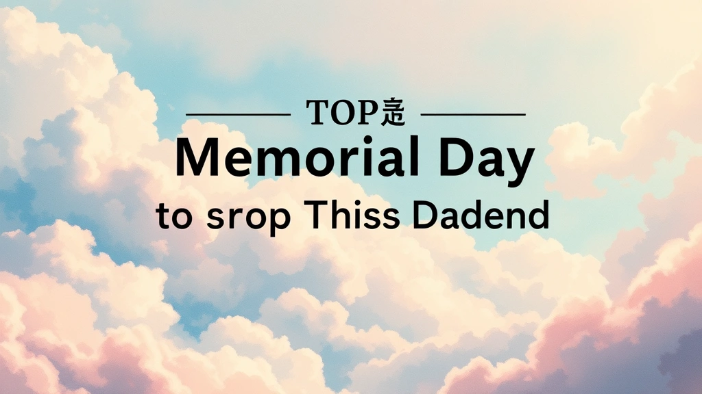 Top Memorial Day Deals to Shop This Weekend