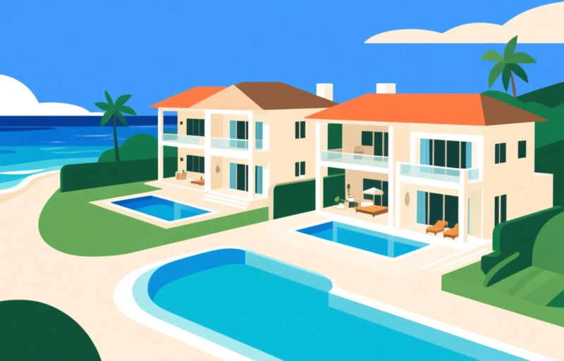 Two Luxury Villas in Cap Cana, Dominican Republic