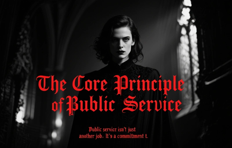 Visual representation of Public Servants