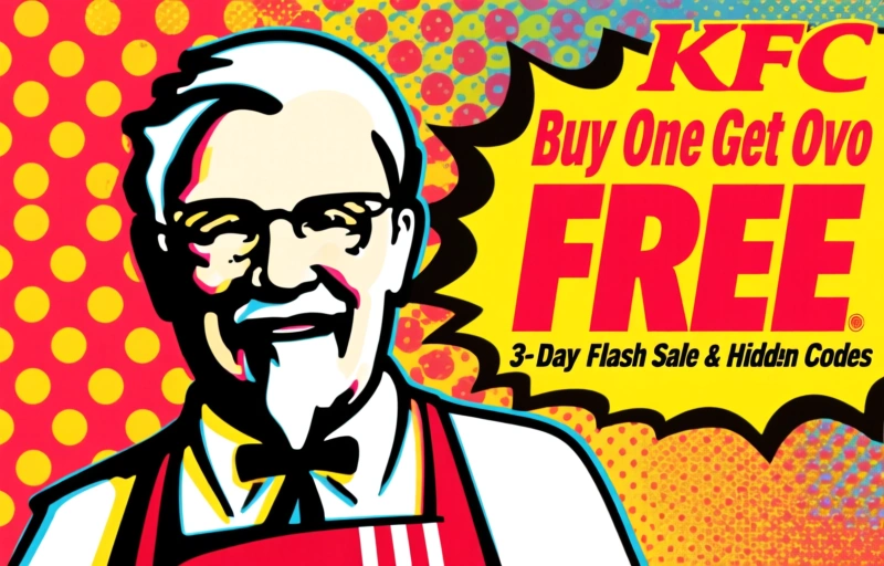 KFC Buy One Get One Free Deal: 3-Day Flash Sale & Hidden Codes