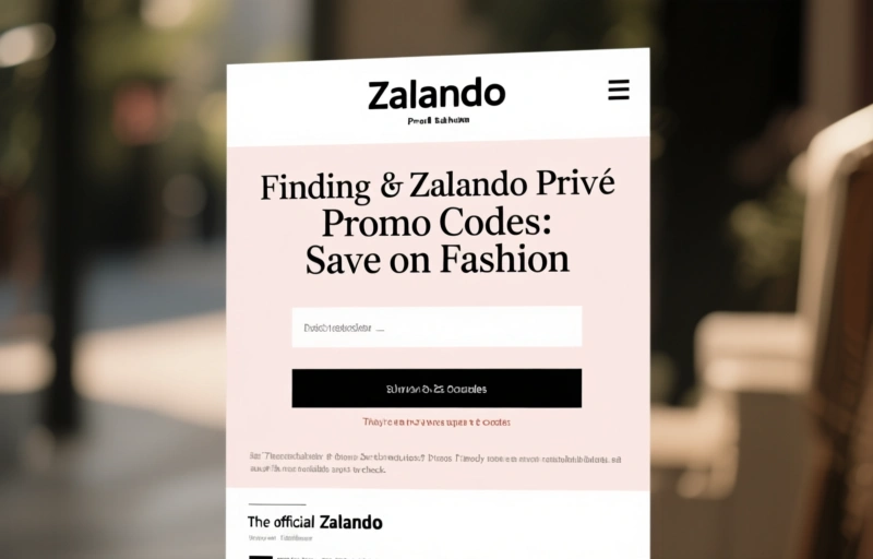 Visual representation of Zalando & Zalando Privé Promo Codes