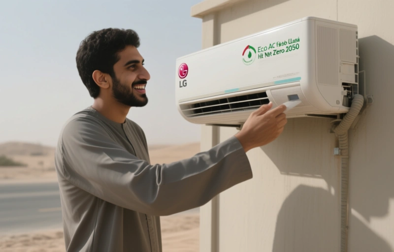 LG's Eco AC Tech Helps UAE Hit Net Zero 2050