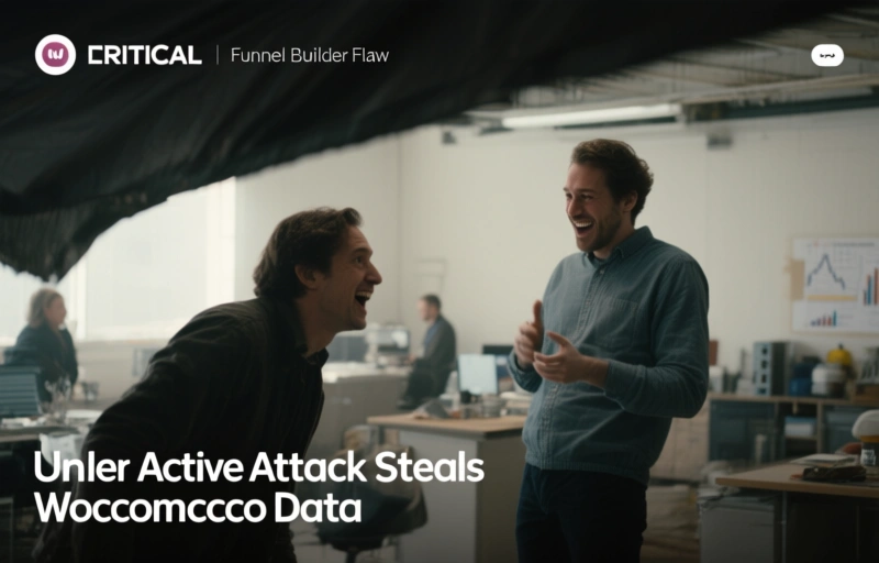 Funnel Builder Flaw Under Active Attack Steals WooCommerce Data