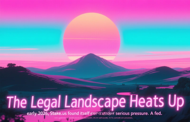 Visual representation of Stake.us Faces Legal Heat but Holds Strong in US Sweepstakes