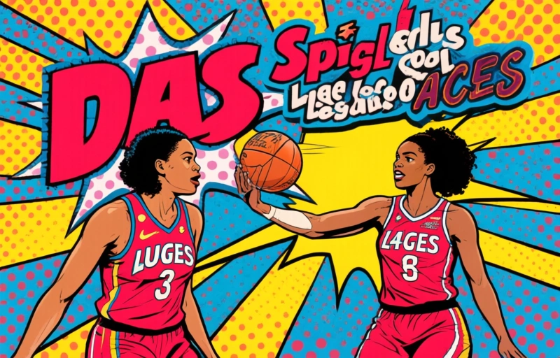 Visuelle Darstellung von Rae Burrells Top-Punkte gegen die Las Vegas Aces
