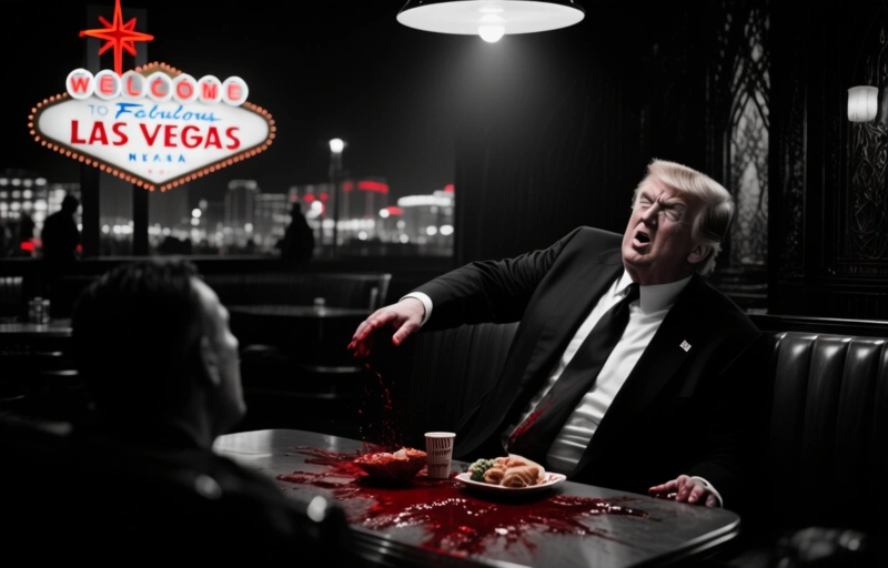 Trump lästert über peinlichen Fastfood-Vorfall