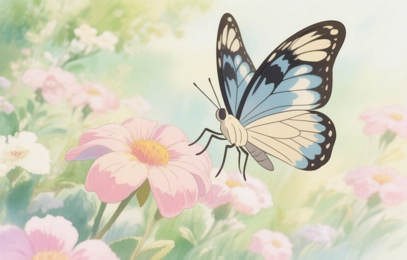 Visuele weergave van Vlinders