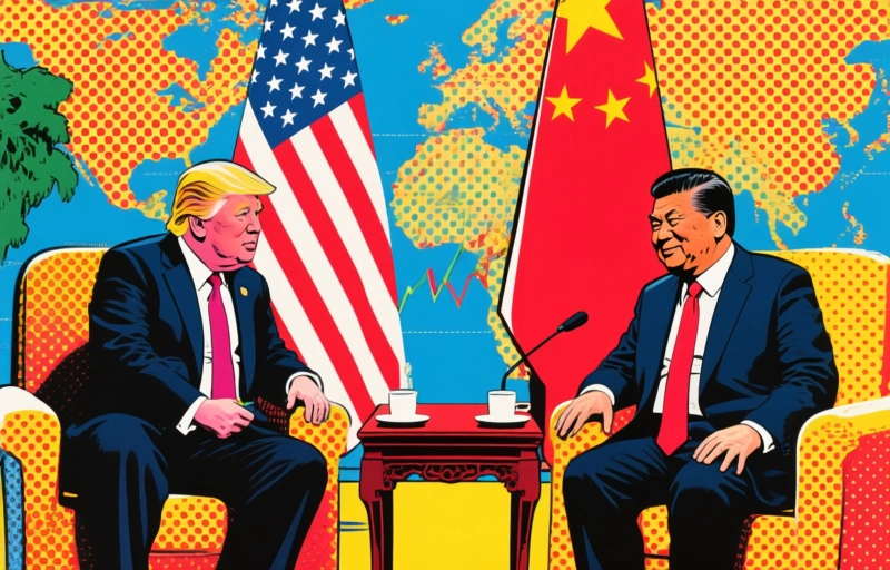Trump en Xi beginnen tweede dag van overleg