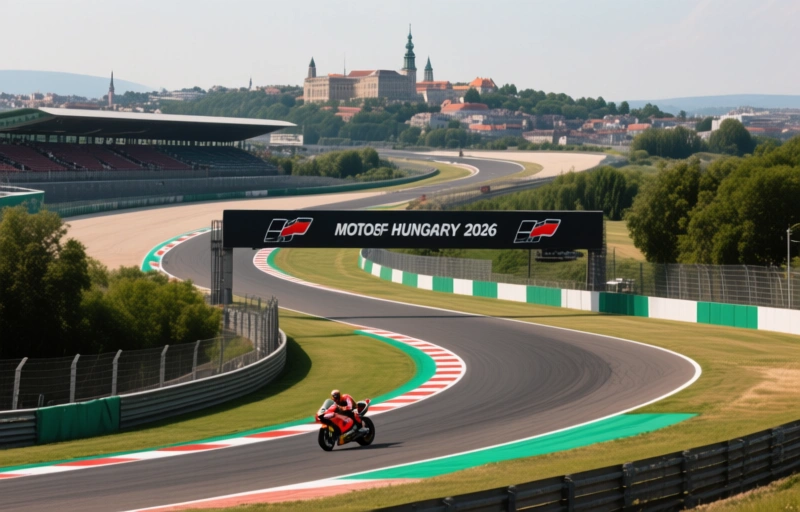 Visual representation of MotoGP Hungary 2026