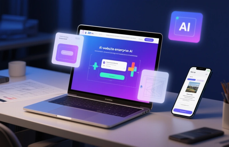 AI-website bouwen: gids voor veilige enterprise AI