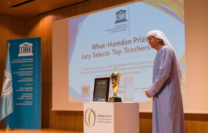 Visual representation of UNESCO-Hamdan Prize Jury Selects Top Teachers