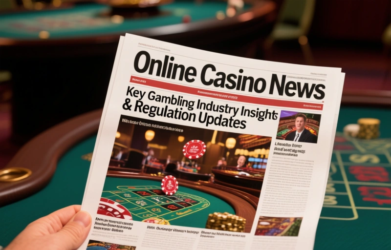 Visual representation of Online Casino News