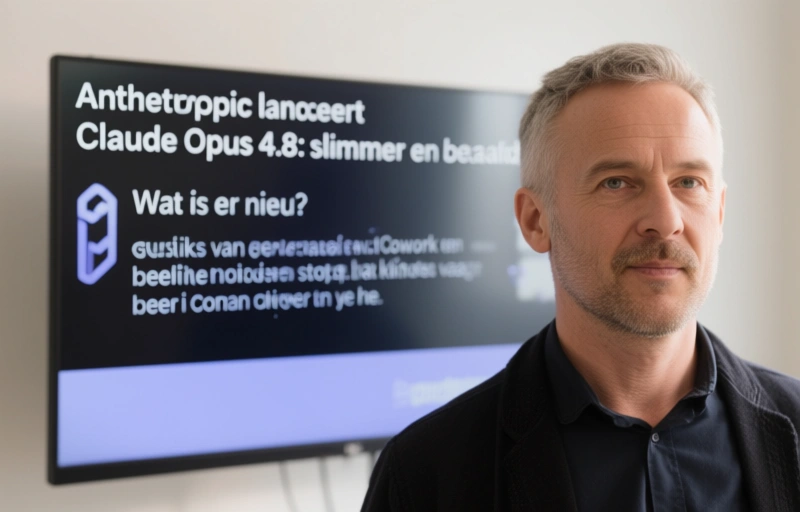 Visuele weergave van Anthropic lanceert Claude Opus 4.8