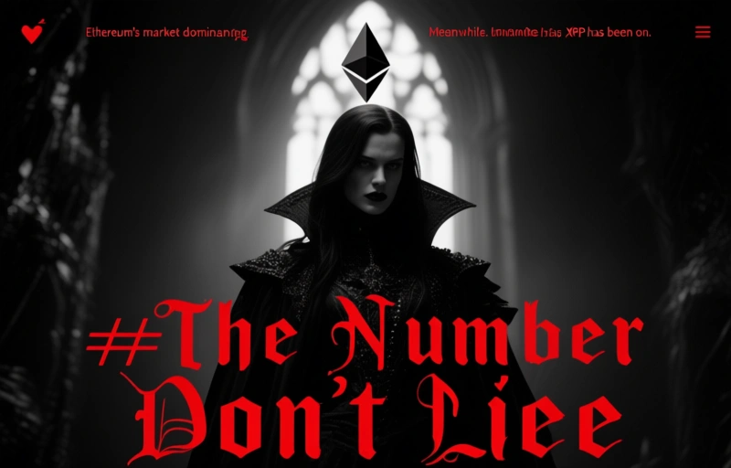 Visual representation of XRP Threatens Ethereum's No. 2 Crypto Spot in 2026