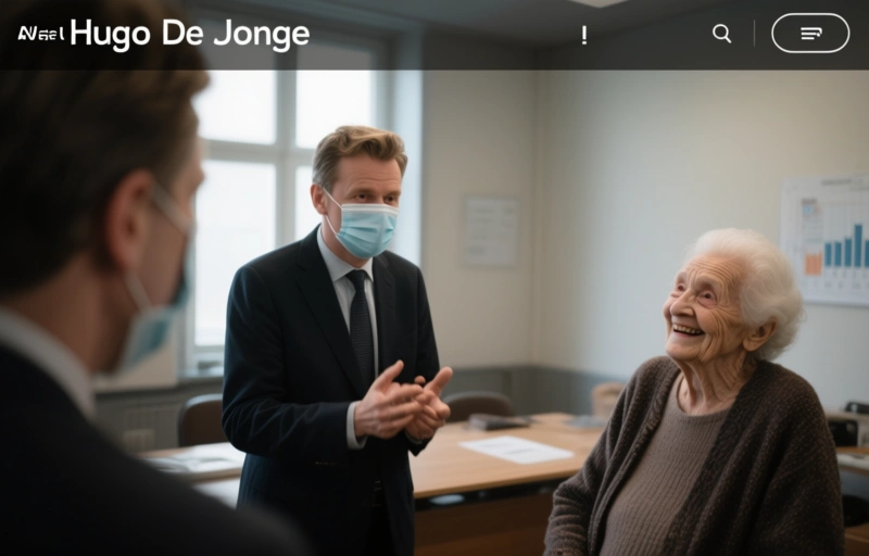 Hugo de Jonge's Mask Advice and Elderly Care Lobby