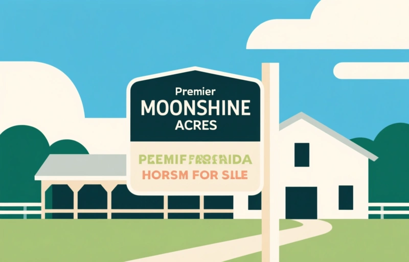 Moonshine Acres: Premier Florida Horse Farm for Sale
