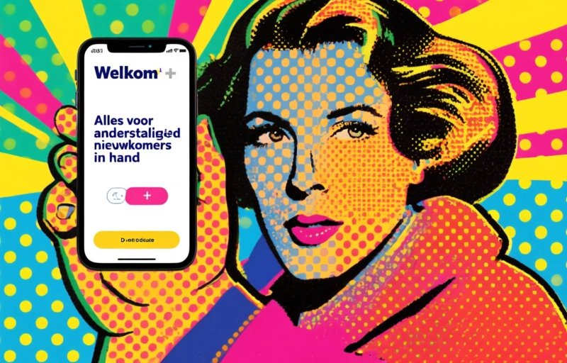 Welkom+ App: Alles voor anderstalige nieuwkomers in één hand
