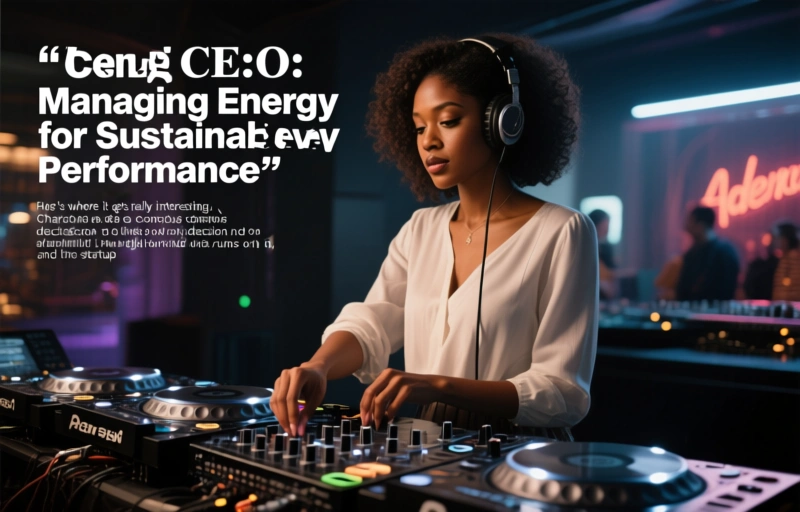 Visual representation of DJ to CEO