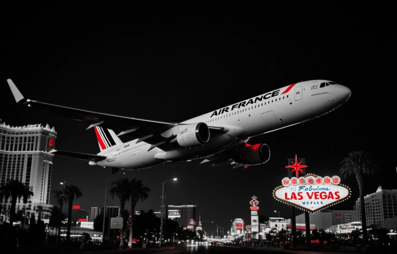 Air France startet Direktflug Paris–Las Vegas