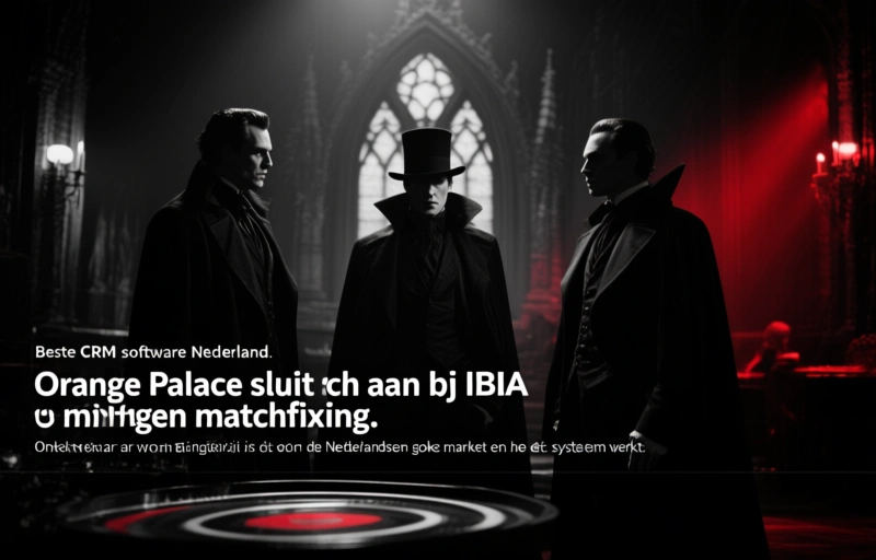 Oranje Palace sluit zich aan bij IBIA tegen matchfixing