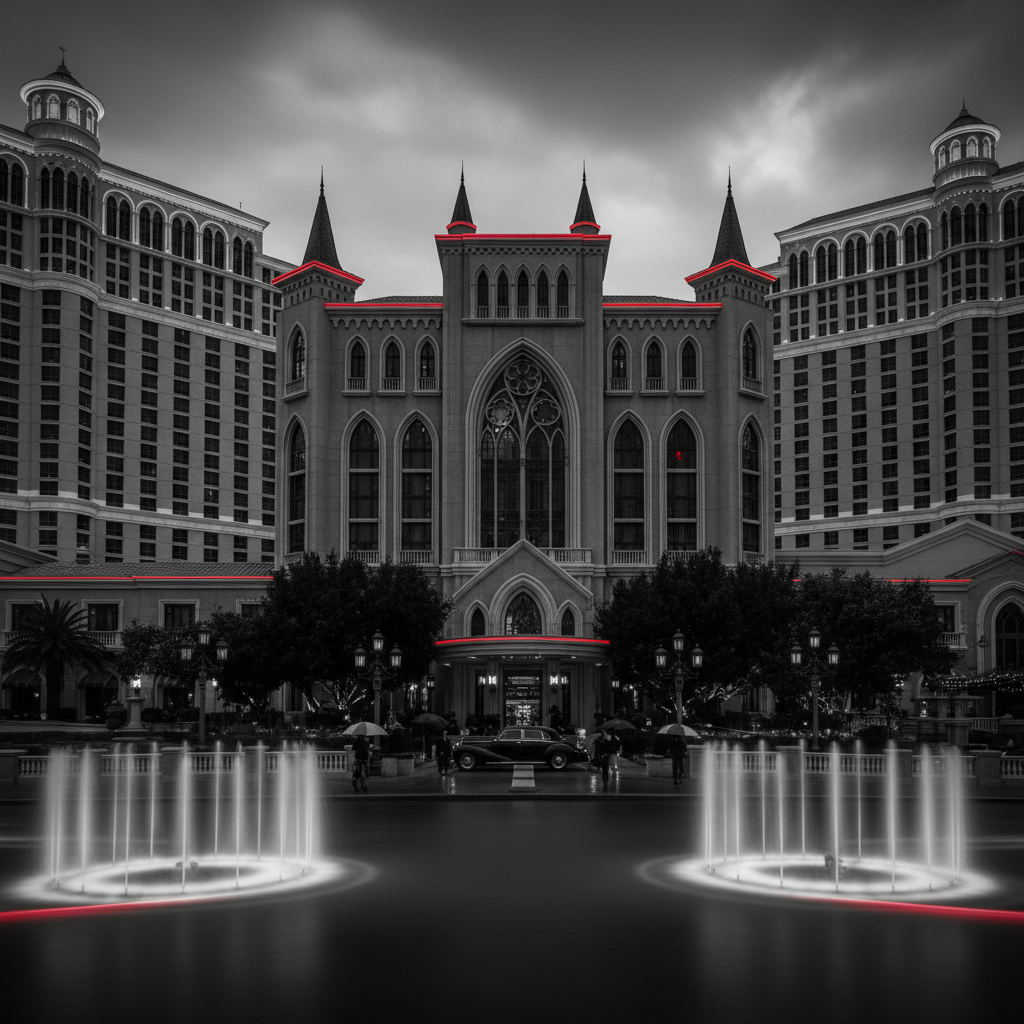 Недооцененный курорт между Aria и Bellagio в Лас-Вегасе