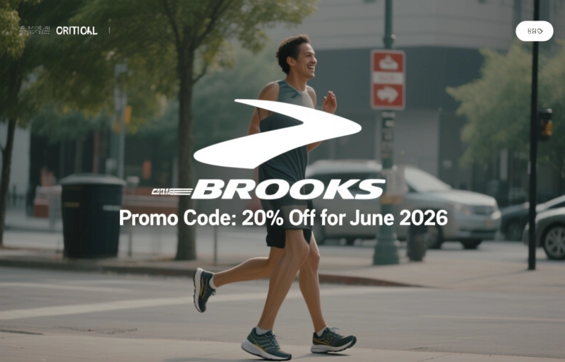 Brooks Promo Code: 20% Off for June 2026