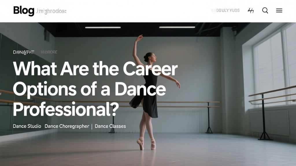 What Are the Career Options of a Dance Professional?