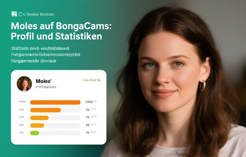 Visuelle Darstellung von Moles auf BongaCams