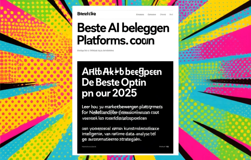 AI Beleggen Platforms: De Beste Opties voor 2025