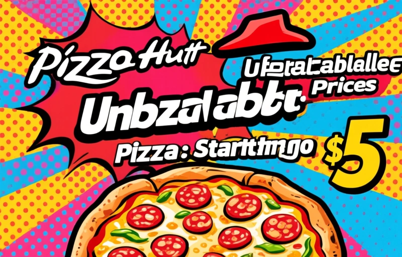 Visual representation of Pizza Hut, Domino's, Napoli Deals