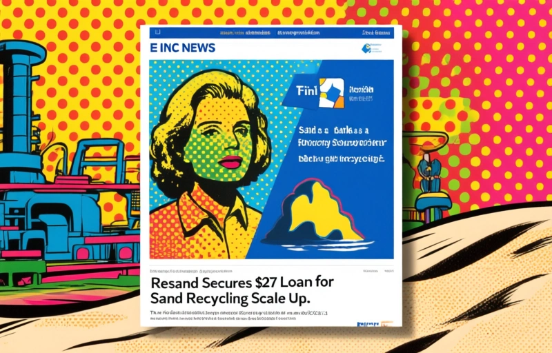 Resand Secures $27M Loan for Sand Recycling Scale-Up