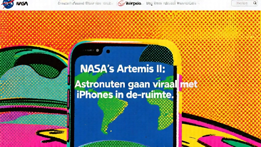 NASA's Artemis II: Astronauten gaan viraal met iPhones in de ruimte