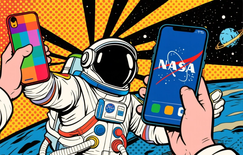 Visuele weergave van NASA's Artemis II