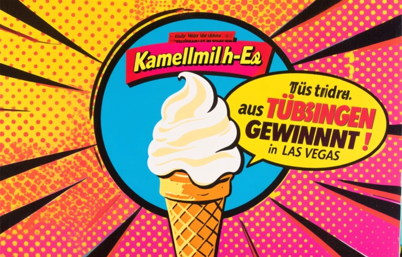 Kamelmilch-Eis aus Tübingen gewinnt in Las Vegas