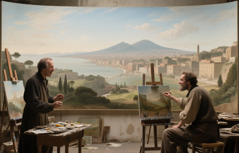 Jan van Stinemolen: The Lost Artist Behind Naples' Panoramic View