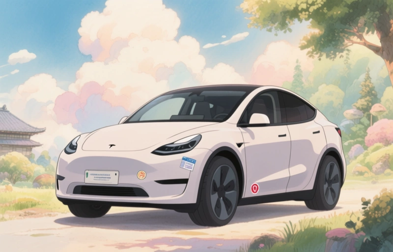 Tesla Recalls Model Y Over a Tiny Missing Sticker