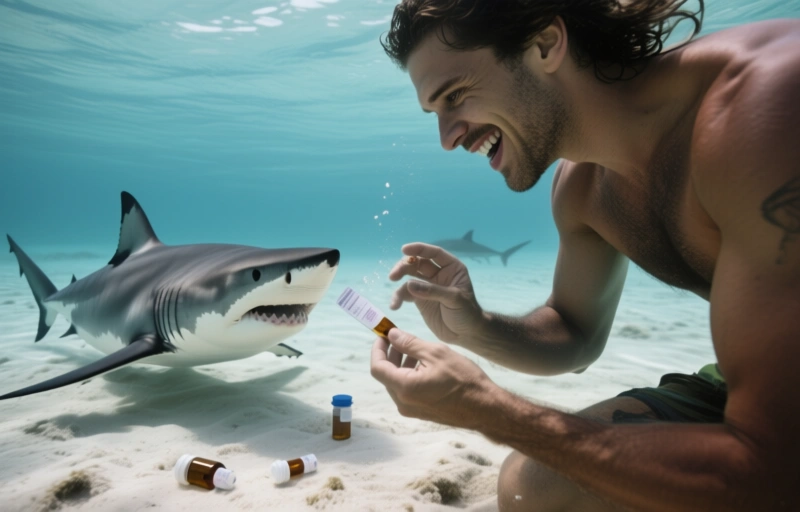 Sharks Test Positive for Drugs in Bahamas Waters