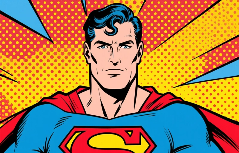 Visuele weergave van Superhelden 3